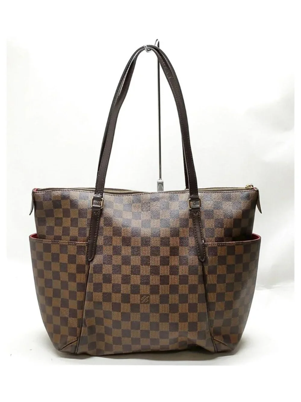 Authentic Louis Vuitton Totally MM Damier Ebene Tote Bag